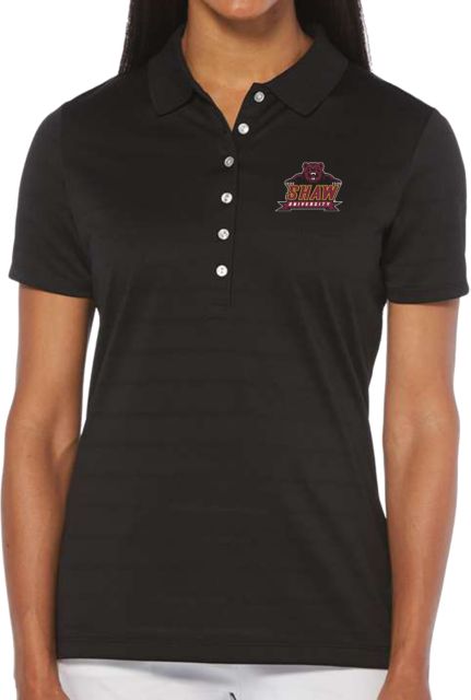 Shaw University Ladies Callaway Opti Vent Polo Shaw University Primary - ONLINE ONLY