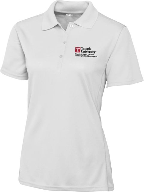 Temple C&B Womens Clique Ice Pique Polo School of Sport Tourism and Hospitality Management - Temple University - ONLINE ONLY