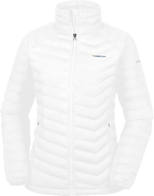 Dominican Columbia Powder Lite Womens Jacket Dominican with Star Flat - ONLINE ONLY