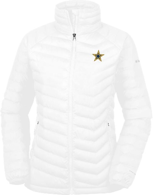 Dominican Columbia Powder Lite Womens Jacket Dominican University Star - ONLINE ONLY