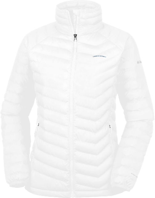 Dominican Columbia Powder Lite Womens Jacket Dominican University Arched - ONLINE ONLY