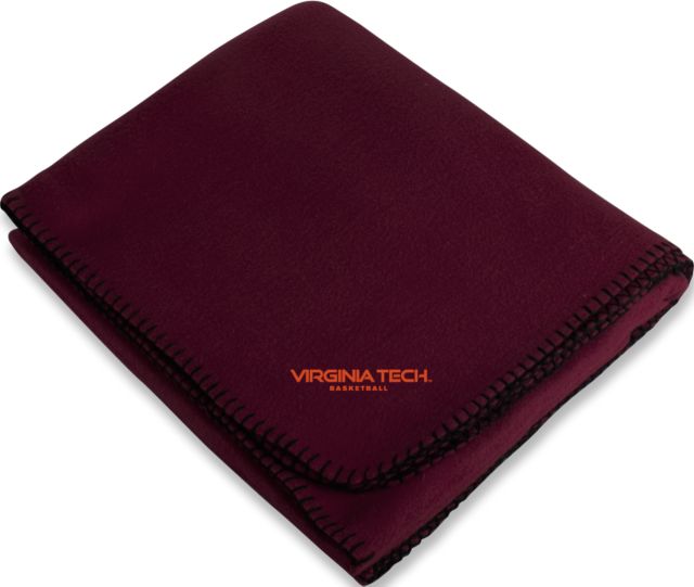 Virginia Tech Arctic Fleece Blanket VT Basketball - ONLINE ONLY