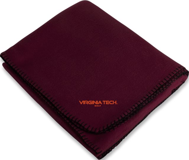 Virginia Tech Arctic Fleece Blanket VT Golf - ONLINE ONLY