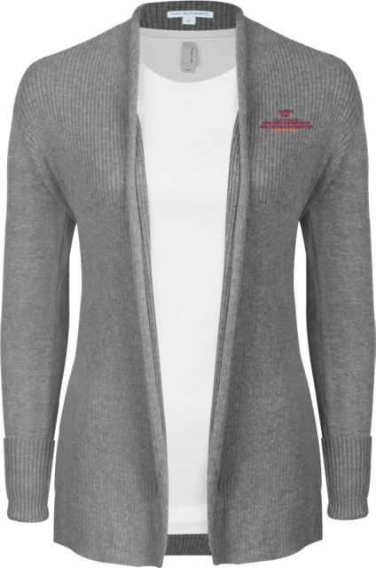 Virginia Tech Ladies Open Front Cardigan Kevin T Crofton Dept of Aerospace  and Ocean Engineering Vertical R - ONLINE ONLY: Virginia Tech