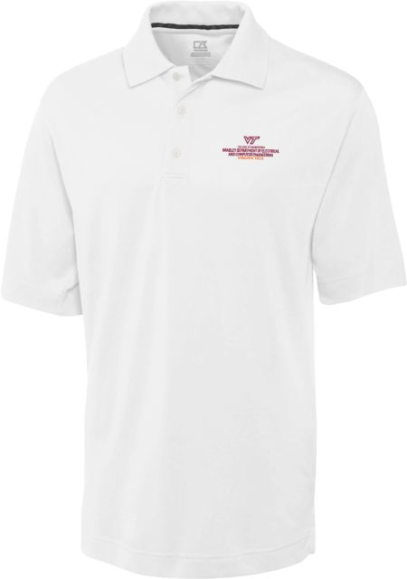 Virginia Tech CandB Advantage TriBlend Pique Polo Bradley Dept of Electrical and Computer Engineering Vertical R - ONLINE ONLY