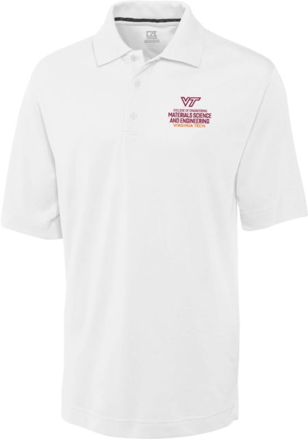 Virginia Tech CandB Advantage TriBlend Pique Polo Materials Science and Engineering Vertical R - ONLINE ONLY