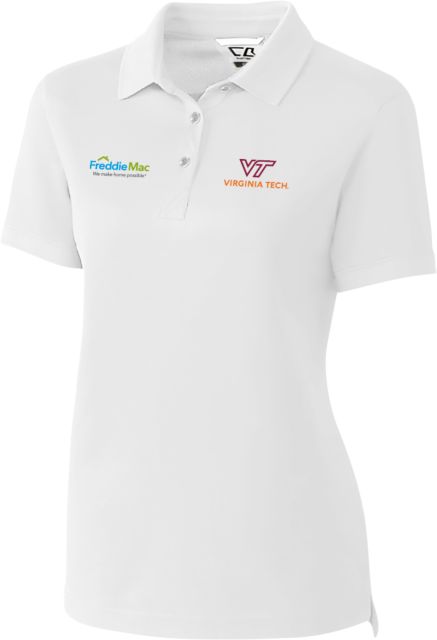 Virginia Tech Ladies CandB Advantage Polo Freddie Mac - ONLINE ONLY
