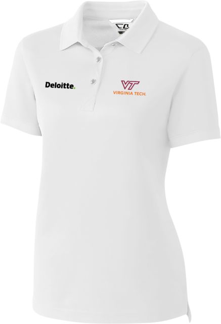 Virginia Tech Ladies CandB Advantage Polo Deloitte - ONLINE ONLY