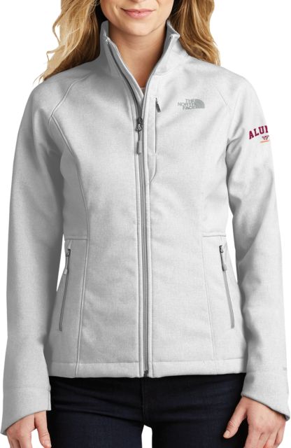 Virginia Tech The North Face Ladies Apex Barrier Light Heather Softshell Jacket Virginia Tech Alumni - ONLINE ONLY