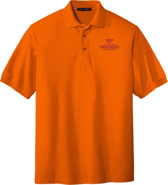 Virginia Tech Silk Touch Polo Mathematics Vertical R - ONLINE ONLY