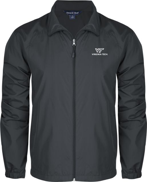 Virginia Tech Full Zip Wind Jacket Primary Institutional Mark - ONLINE ONLY