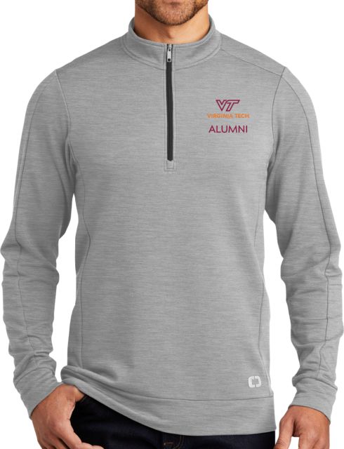 Virginia Tech OGIO Luuma Heather 1/2 Zip Fleece Alumni - ONLINE ONLY
