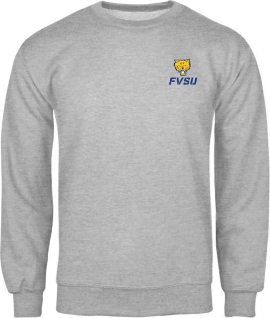 Fort Valley State Fleece Crew Primary Mark - ONLINE ONLY