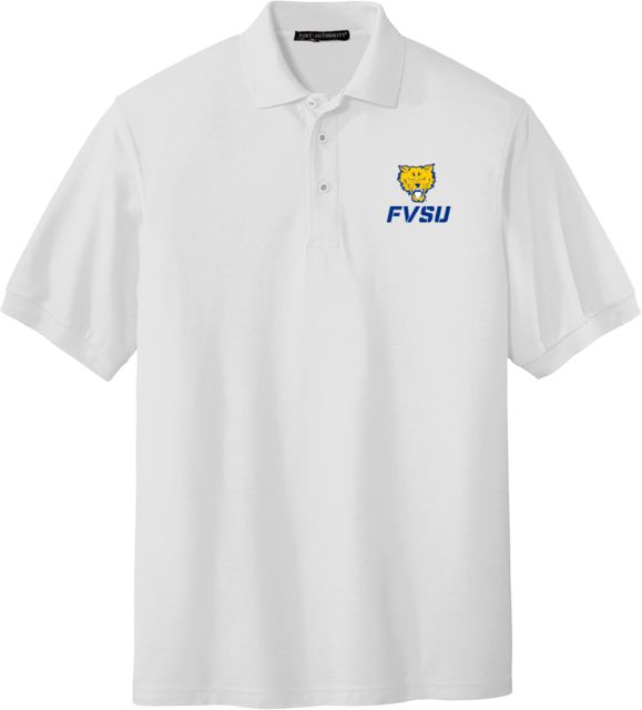 Fort Valley State Silk Touch Polo Primary Mark - ONLINE ONLY