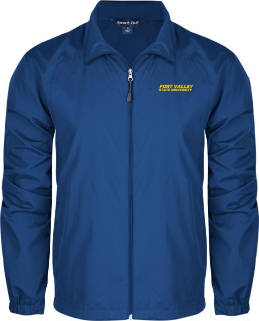Fort Valley State Full Zip Wind Jacket Wordmark - ONLINE ONLY