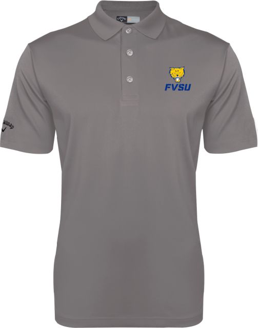 Fort Valley State Callaway Opti Dri Chev Polo Primary Mark - ONLINE ONLY