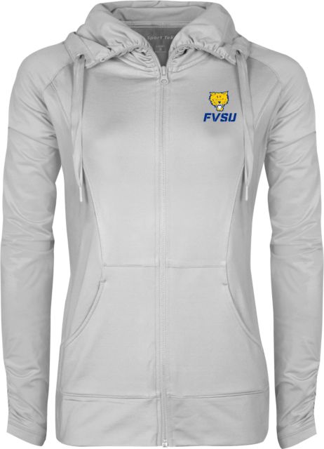 Fort Valley State Ladies Sport Wick Stretch Full Zip Jacket Primary Mark - ONLINE ONLY