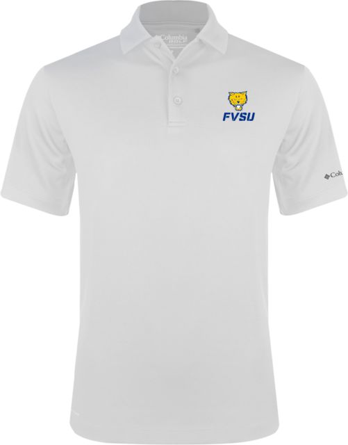 Fort Valley State Columbia Omni Wick Drive Polo Primary Mark - ONLINE ONLY