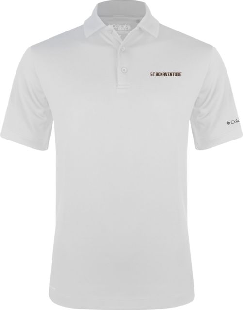St Bonaventure Columbia Omni Wick Drive Polo St Bonaventure Collegiate Text - ONLINE ONLY