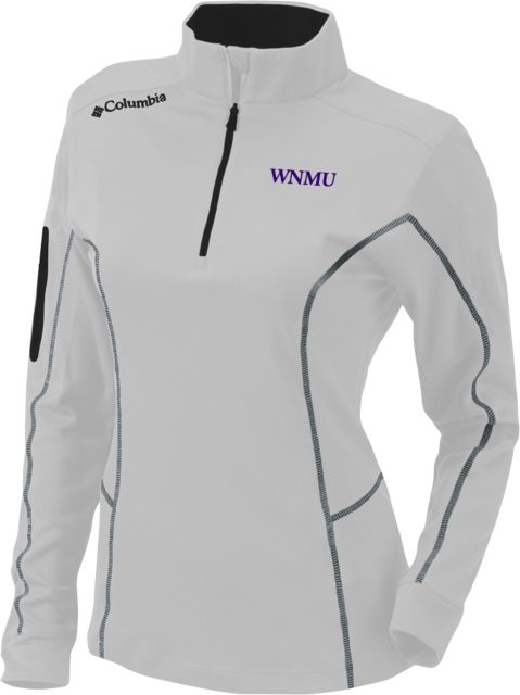 Western New Mexico Columbia Womens Omni Wick Shotgun 1/4 Zip WNMU - ONLINE ONLY