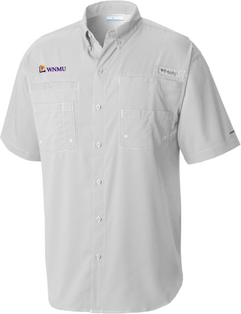 Western New Mexico Columbia Tamiami Performance Cool Short Sleeve Shirt University Mark Flat - ONLINE ONLY