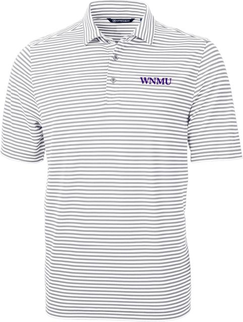Western New Mexico CandB Virtue Eco Pique Stripe Polo WNMU - ONLINE ONLY
