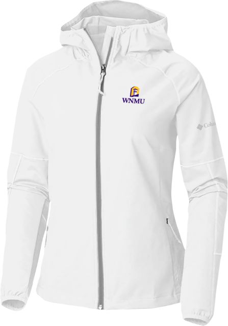 Western New Mexico Columbia Womens Sweet As Ivory Hooded Jacket University Mark Stacked - WNMU - ONLINE ONLY
