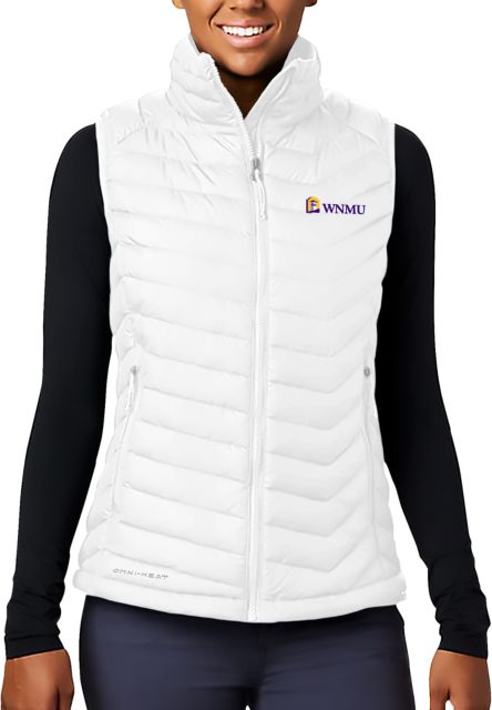 Western New Mexico Columbia Powder Lite Womens Vest University Mark Flat - ONLINE ONLY