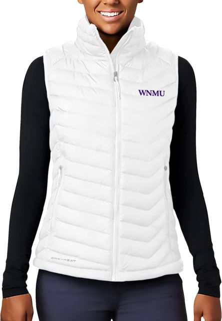 Western New Mexico Columbia Powder Lite Womens Vest WNMU - ONLINE ONLY