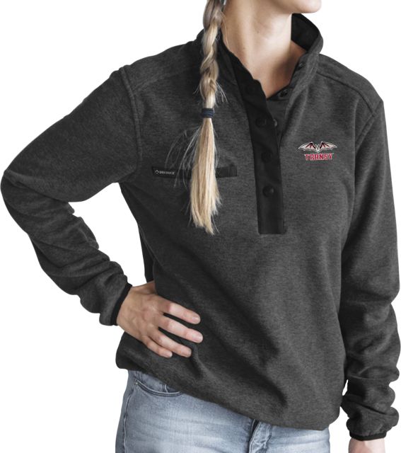 Transylvania Ladies DRI DUCK Aspen Fleece Pullover Primary Athletics Mark - ONLINE ONLY