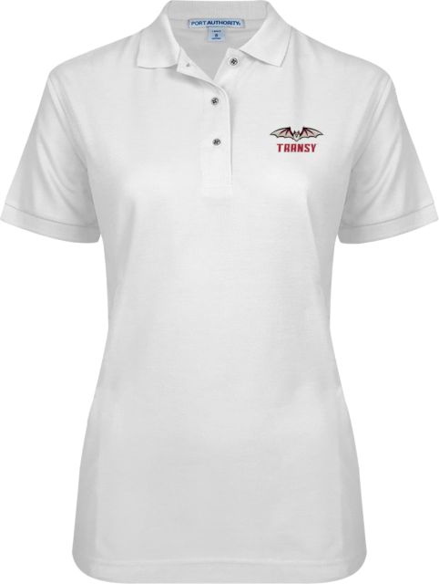 Transylvania Ladies Easycare Pique Polo Primary Athletics Mark - ONLINE ONLY