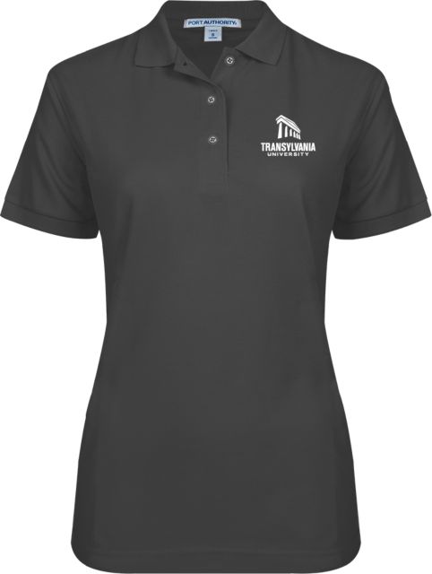 Transylvania Ladies Easycare Pique Polo Primary Institutional Mark - ONLINE ONLY