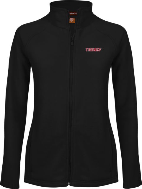 Transylvania Ladies Fleece Full Zip Jacket Athletics Wordmark - ONLINE ONLY