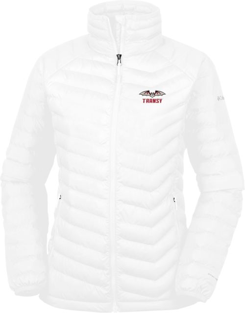 Transylvania Columbia Powder Lite Ladies Jacket Primary Athletics Mark - ONLINE ONLY