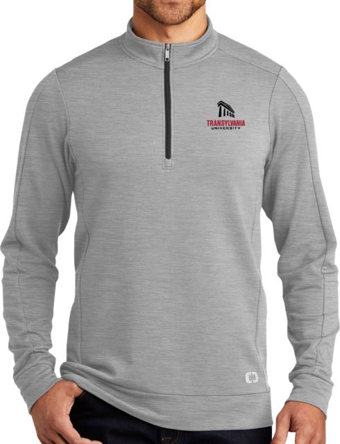 Transylvania OGIO Luuma 1/2 Zip Fleece Primary Institutional Mark - ONLINE ONLY