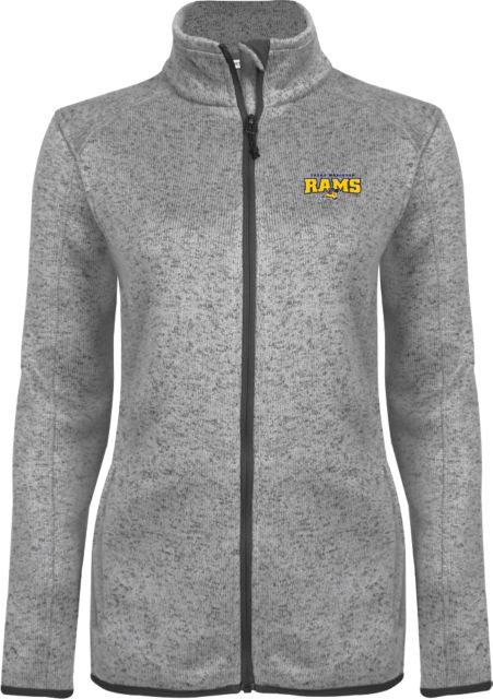 Texas Wesleyan Ladies Fleece Jacket Primary Mark - ONLINE ONLY