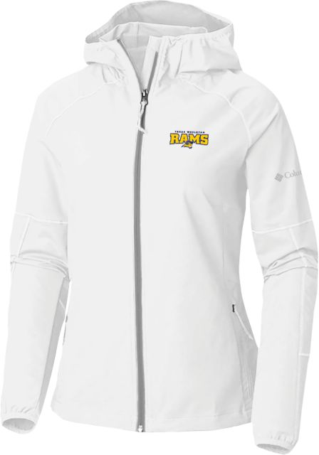 Texas Wesleyan Columbia Ladies Sweet As Ivory Hooded Jacket Primary Mark - ONLINE ONLY