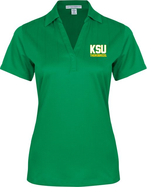 Kentucky State Womens Performance Fine Jacquard Polo KSU Thorobreds - ONLINE ONLY