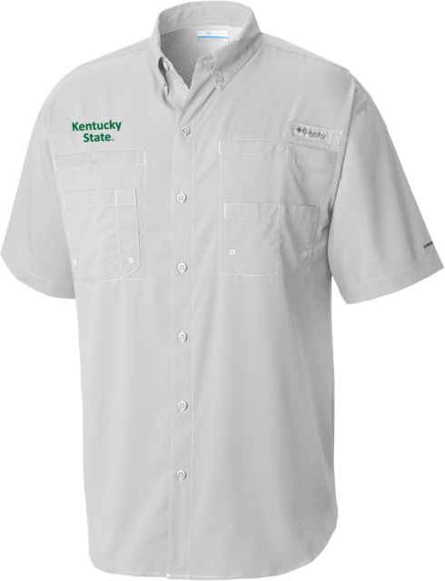 Kentucky State Columbia Tamiami Performance Cool Short Sleeve Shirt Kentucky State - ONLINE ONLY