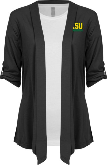 Kentucky State Drape Front Cardigan Sweater KSU Thorobreds - ONLINE ONLY