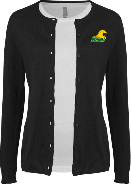 Kentucky State Cardigan Sweater Black Athletic Mark Embroidery - ONLINE ONLY