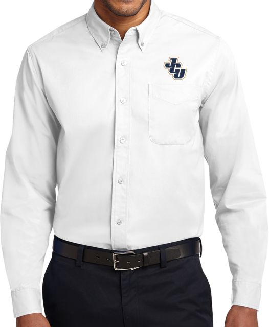John Carroll Twill Button Down Long Sleeve JCU - ONLINE ONLY