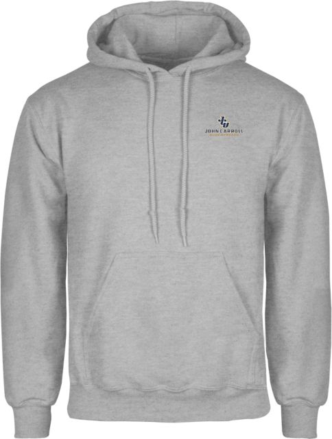 John Carroll Fleece Hoodie JCU Stacked - ONLINE ONLY