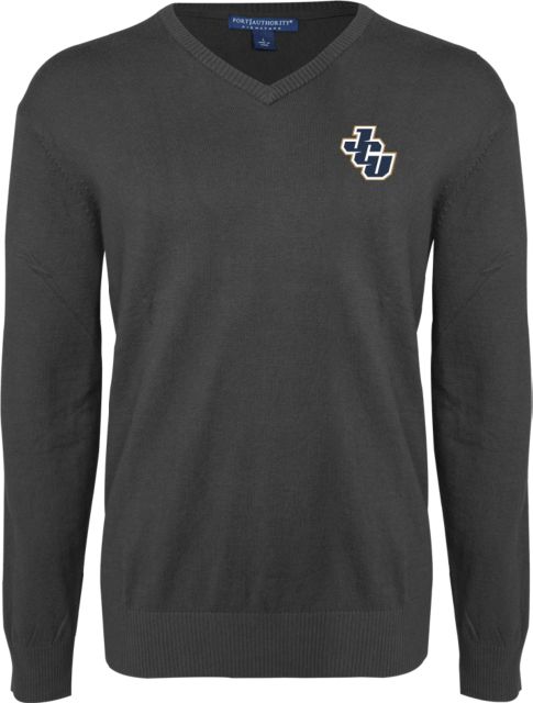 John Carroll Classic Mens V Neck Sweater JCU - ONLINE ONLY