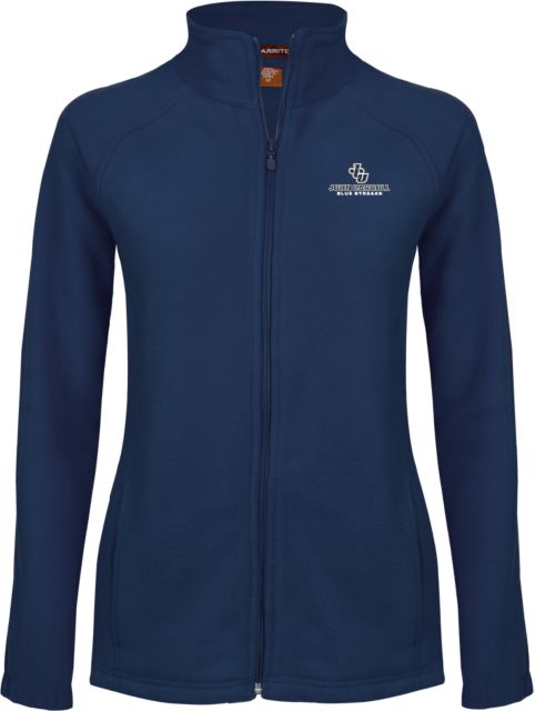 John Carroll Ladies Fleece Full Zip Jacket JCU Stacked - ONLINE ONLY