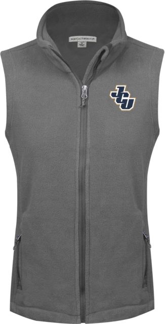 John Carroll Ladies Fleece Full Zip Vest JCU - ONLINE ONLY
