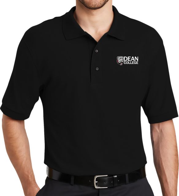 Dean College Silk Touch Polo Dean College w/ Bulldog Head - ONLINE ONLY