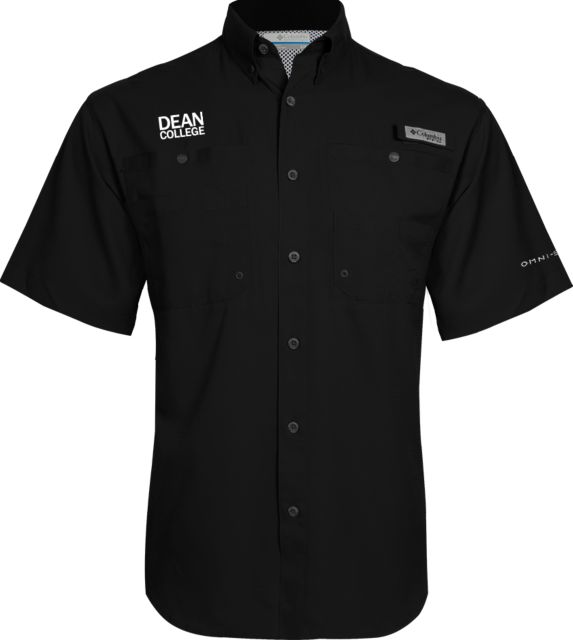 Dean College Columbia Tamiami Performance Short Sleeve Shirt Primary Mark - ONLINE ONLY