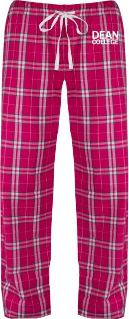 Dean College Ladies Flannel Pajama Pant Primary Mark - ONLINE ONLY