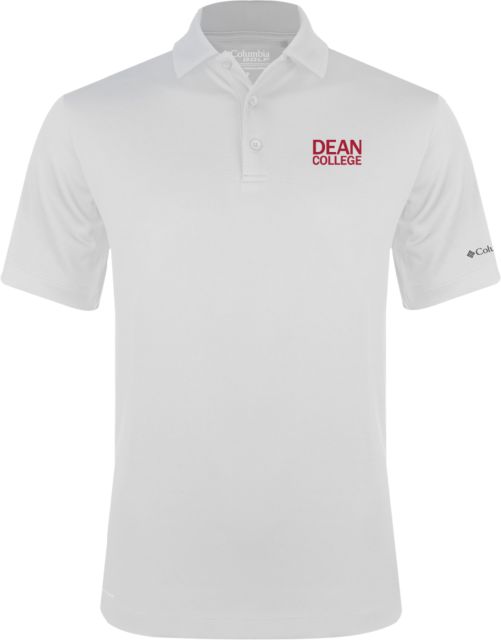Dean College Columbia Omni Wick Drive Polo Primary Mark - ONLINE ONLY